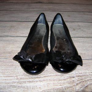 Alfani Black Bow Front Ballet Flats 6